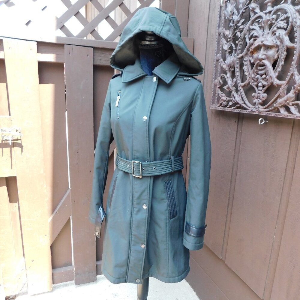 Michael Kors Green Trench Coat